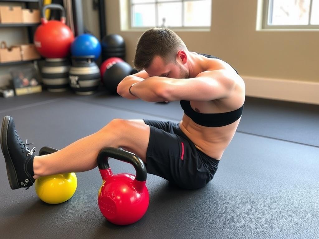 Упражнения с гирей для всего тела. Simple equipment checklist for home training Упражнения с гирей для всего тела. Simple equipment checklist for home training