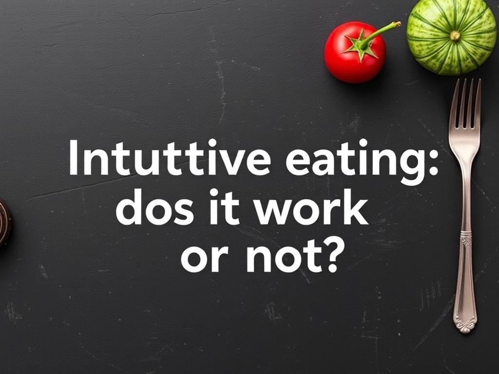 Интуитивное питание: работает или нет. Practical exercises to develop body awareness