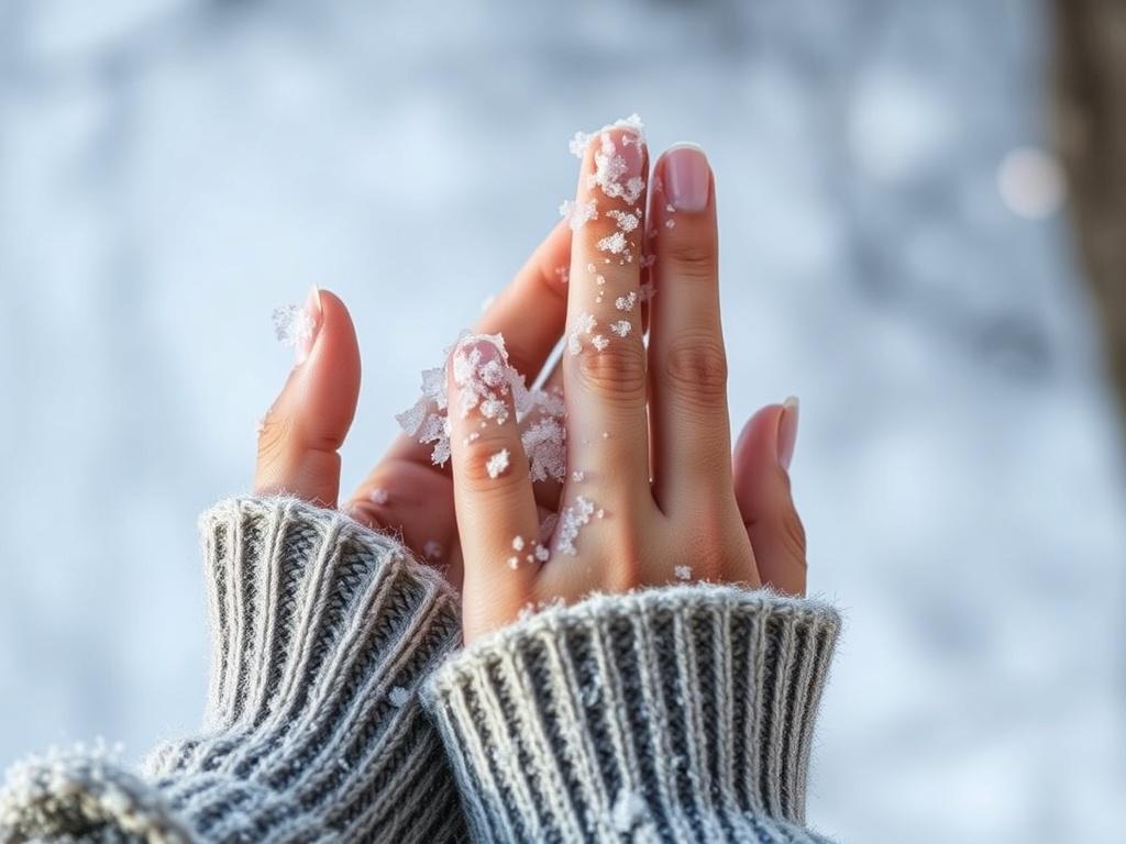 Уход за руками зимой. Daily routine for winter hand care Уход за руками зимой. Daily routine for winter hand care