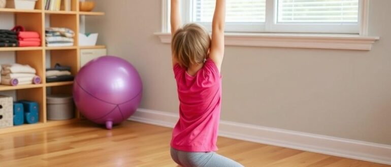 Help your child stand tall: playful exercises to improve posture