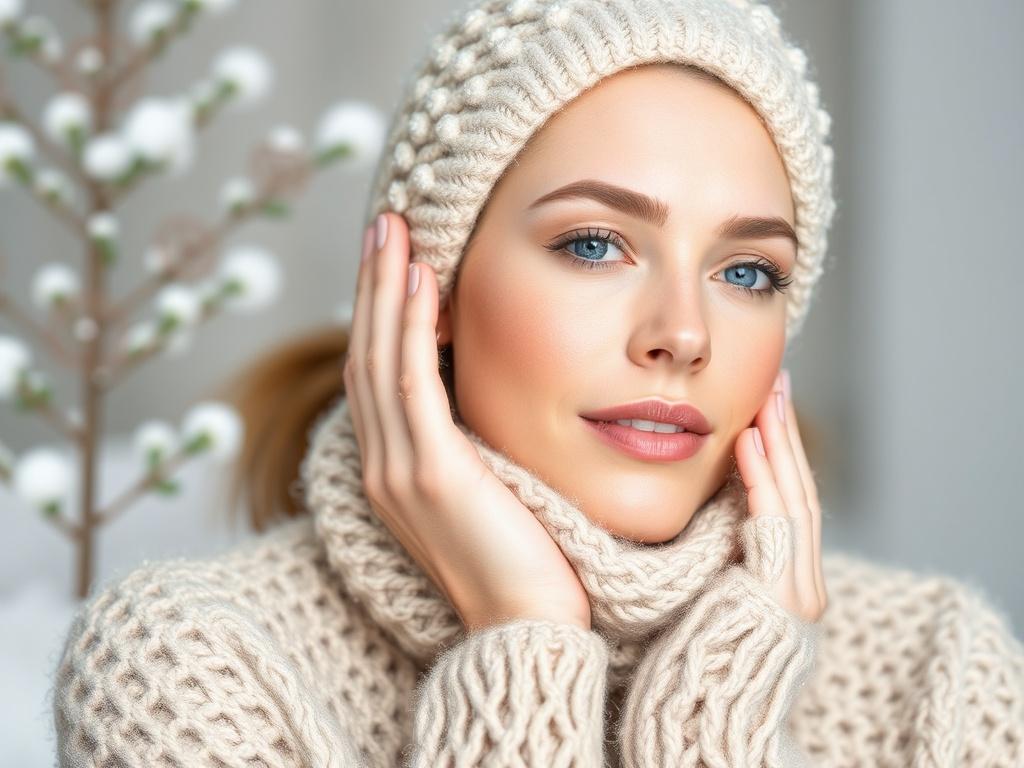 Уход за лицом зимой. Makeup strategies for dry winter skin