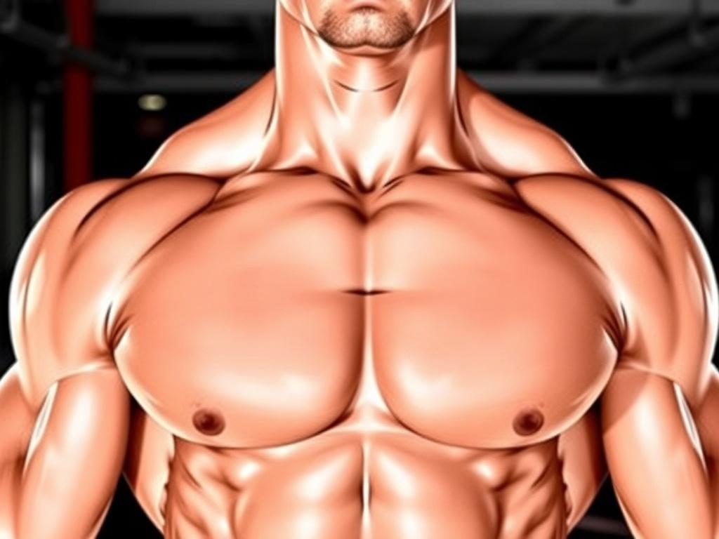 Как накачать верхнюю часть груди. Nutrition for muscle and shape